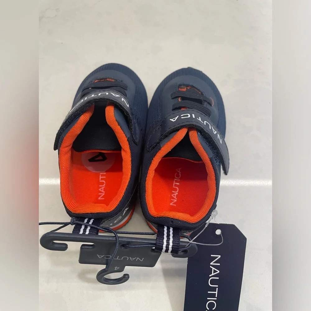 Nautica Kids Navy Blue Sneakers Toddler‎ Size 4